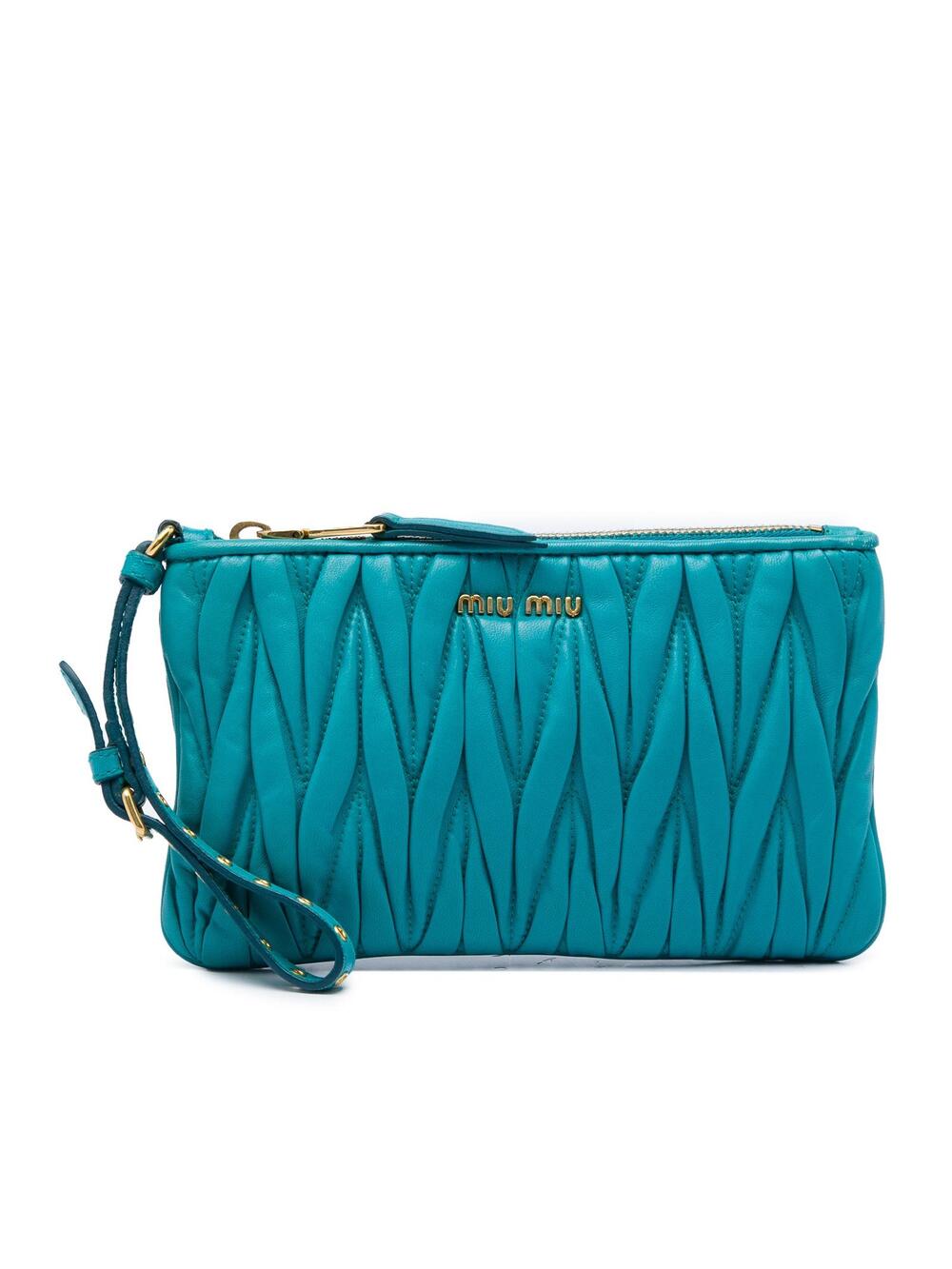 Miu Matelasse Lambskin Leather #368357M42B